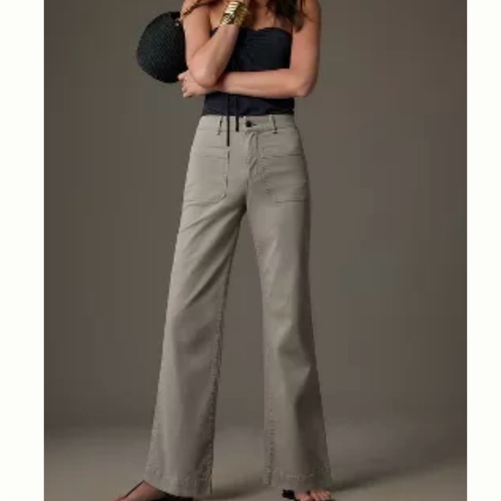 ASKK wide leg grey NY Twill Sailor pants size 25
